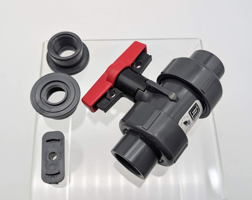 Spears 1829-007 Ball Valve 3/4" True Union PVC Body EPDM Seals 150 PSI 1
