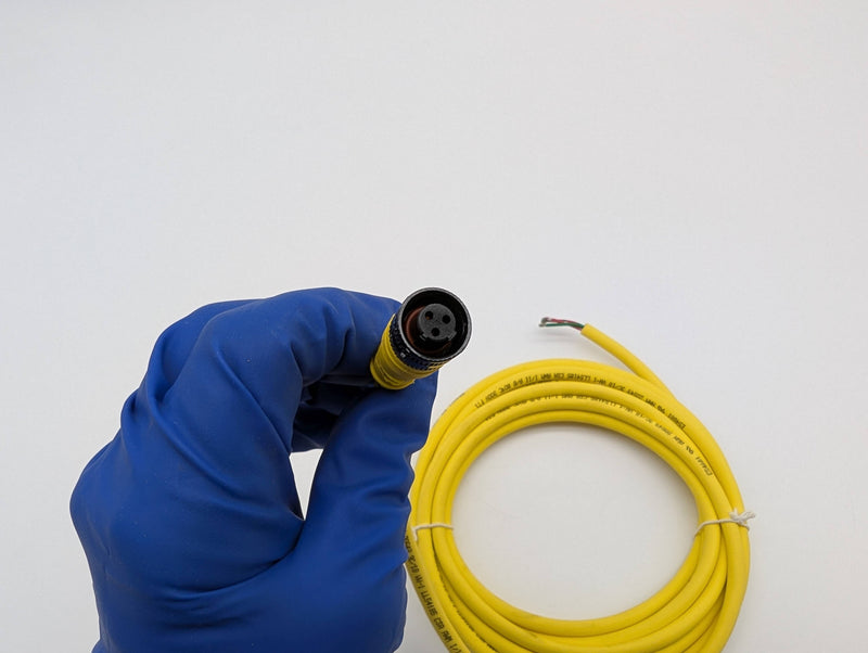 Woodhead 703000B01F120 Quick Connect Sensor Cable 3 Pin Female to Bare 12 Feet 2