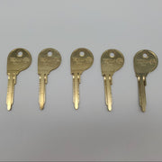 5x Taylor V76J Key Blanks Volkswagen Beetle, Fastback 1966 to 1970 Ilco VW67 3