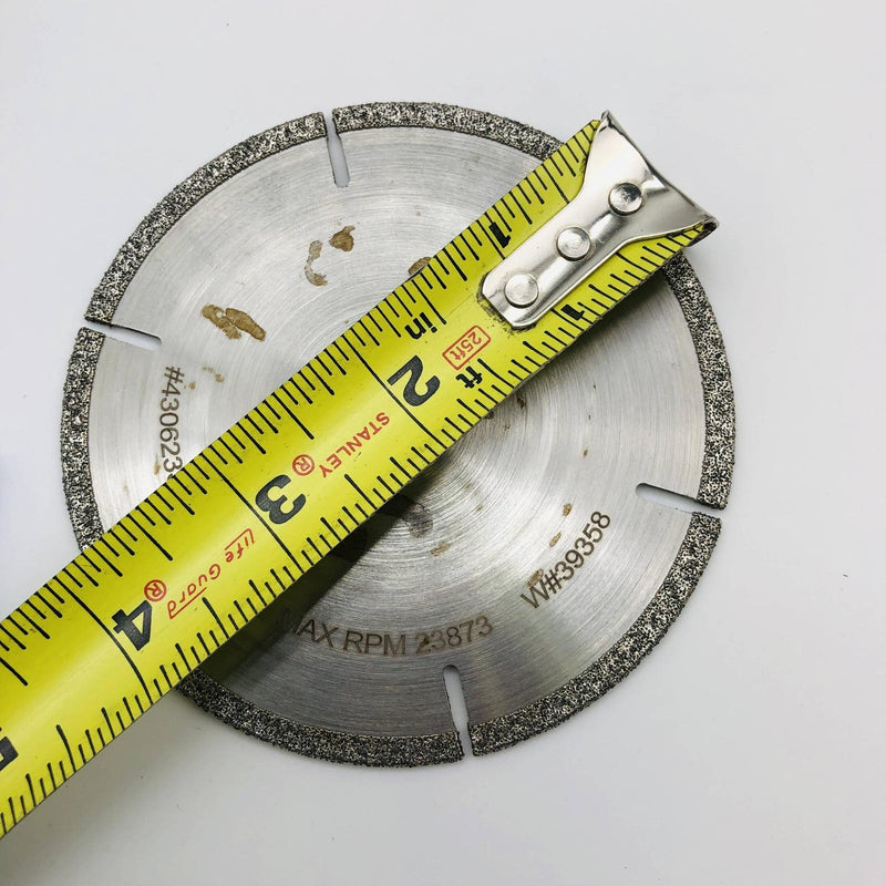 Continental SB4S Diamond Cut-Off Wheel 4" w/ 5/8 Arbor D40 Max RPM 23873 6