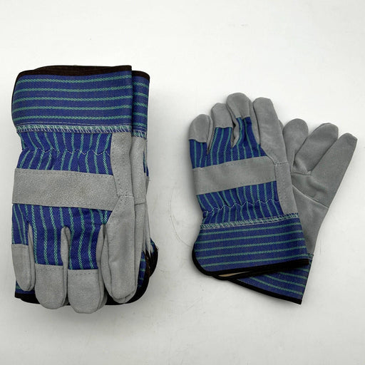 PIP 82-7563 Leather Palm Gloves Sz Large Gunn Cut Safety Cuffs Wing Thumb 9 prs 1