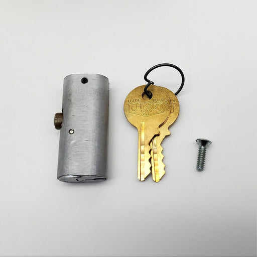 Chicago File Cabinet Lock Cylinder 5001-50 Keyed Alike 1X20 Vintage USA Made NOS 2