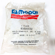 Mopar 83500032 Hold Down Kit for Brake Shoe Gr 8.008 OEM NOS USA Made Open 3