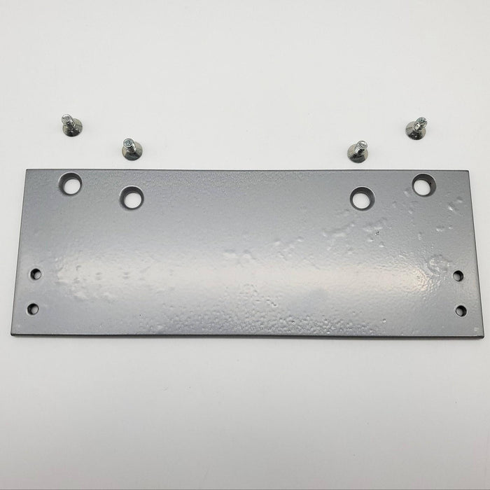 LCN 1070-18 Door Closer Drop Plate Bracket Aluminum Finish Imperfections 1