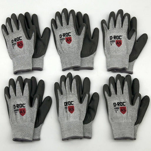 Magid D-Roc GPD590 Chemical and Cut Resistant Glove Size 6 XS Poly Palm 6 Pairs 1