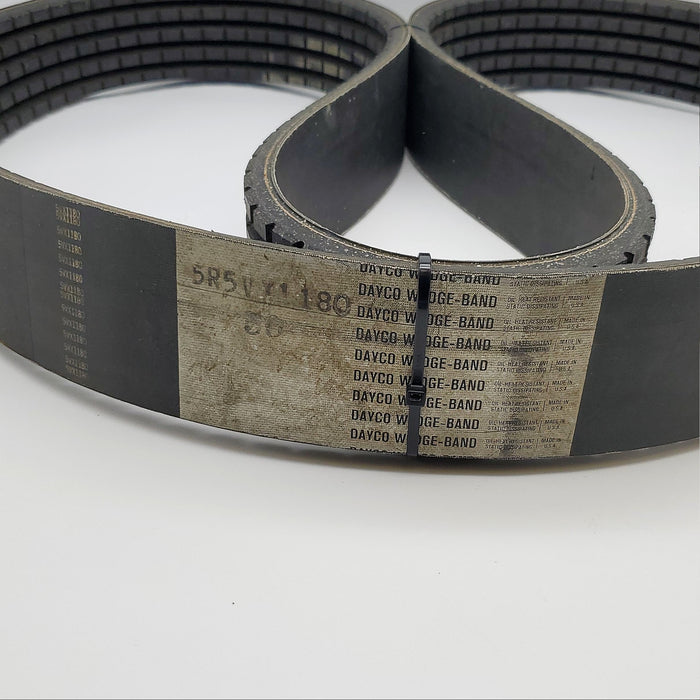 Dayco R5VX1180-5 Belt 5 Band 5VX1180 3-3/8" Width 5/8" EA 119.10" Length 2