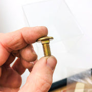 Snapper 91026 Carriage Bolt 5/16-18 x 5/8 Short Neck OEM NOS 7900015YP Brass 6