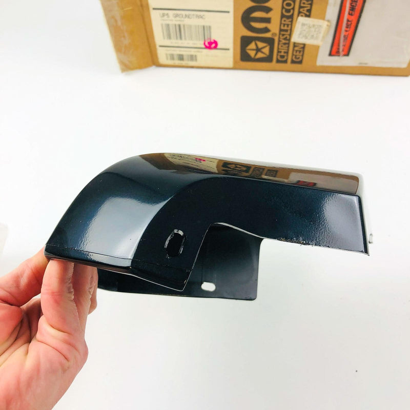 Mopar 5CU47KX8 Cap for Left Front Bumper Black OEM Comanche Cherokee 8952000179 8