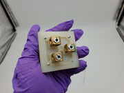 Hubbell 9368 Angle Plug 50A 250V 2 Pole 3 Wire 1 Phase 5