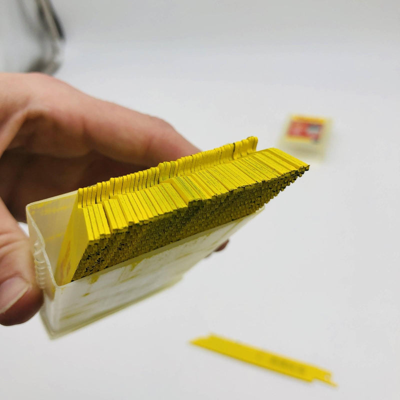 Starrett B614-50 Reciprocating Saw Blade 6" Length 14 Tooth Metal Wood Cut 50pk 6