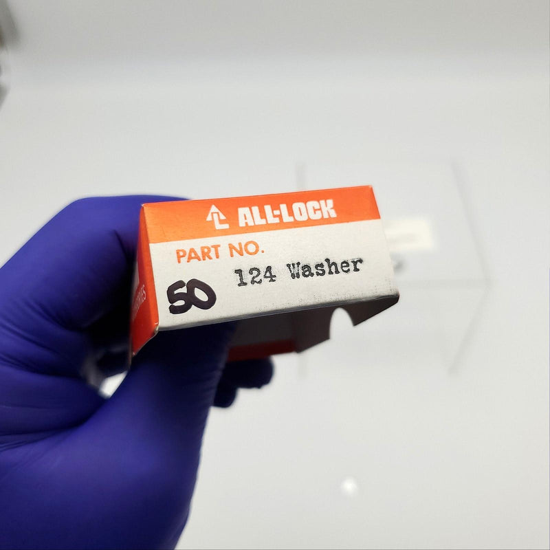 10x All Lock 124 Stop Cam Washers 180 Degrees 0.56" OD 0.35" ID USA Made NOS 2