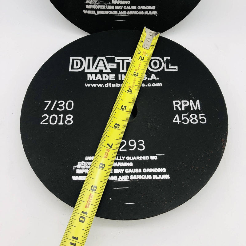 26x Diamond-Tool 65293 Cut Off Wheel BV0097 9-15/16 x .050 x 1-1/4 Dia-Tool 3