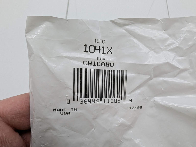 5x Ilco 1041X Key Blanks for Chicago K10 Nickel Plated 3