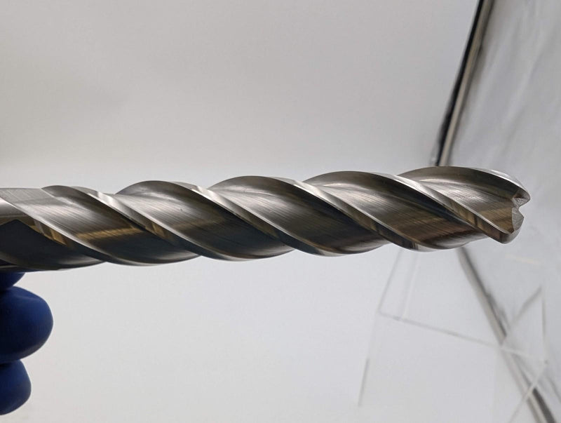 Fastcut 5/8" End Mill 4 Flute .250 RAD 5/8" Shank 3-3/8" LOC 5-1/2" OAL HSSCO 3