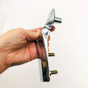 Mopar 3633543 Hinge Tailgate Left Chrome OEM New Old Stock NOS Open Scratch 7