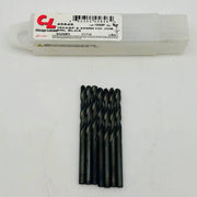 Chicago Latrobe 45846 Jobber Drill Bit 150ASP 5.20mm HSS Black Oxide Pack of 7 1