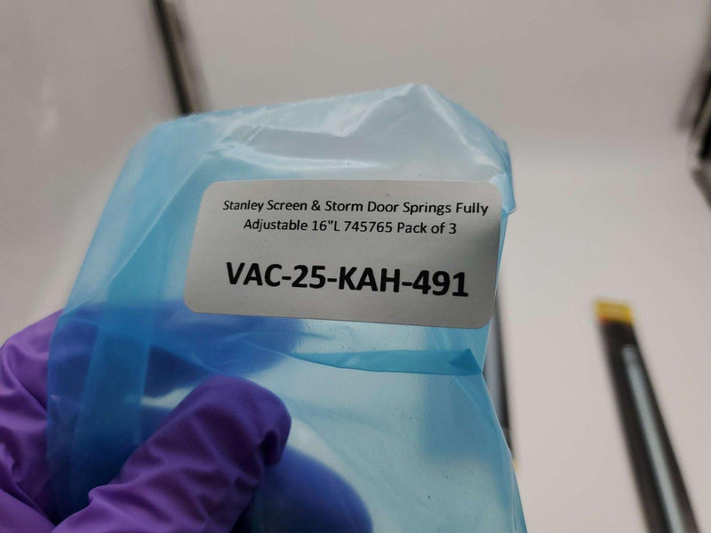 Stanley Screen & Storm Door Springs Fully Adjustable 16"L 745765 Pack of 3 7