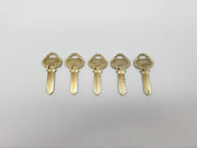 5x Russwin N3-6PIN-10 Key Blanks N3 Keyway Nickel Silver 6 Pin NOS 3