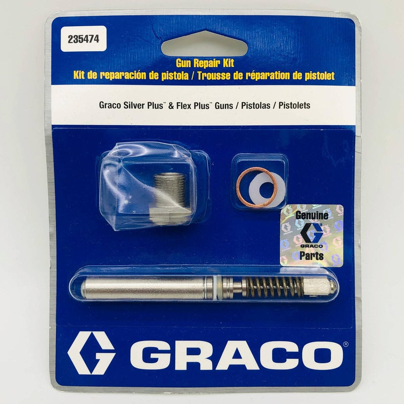Graco 235474 Spray Gun Repair Kit Silver Plus and Flex Plus Paint 19G22A 1