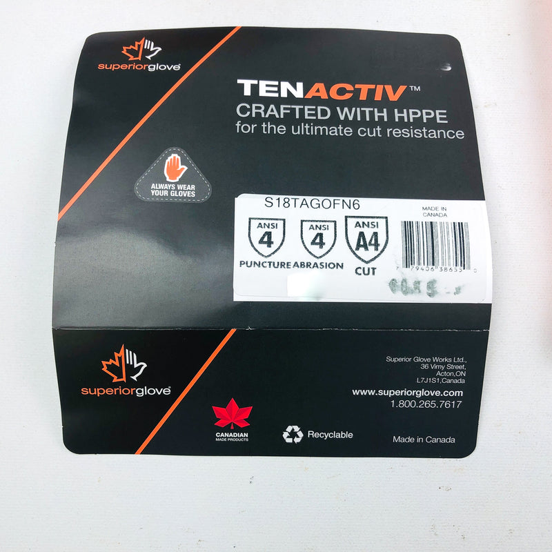 Superior Tenactiv S18TAGOFN Cut Resistant Glove Extra Small/6 18 Gauge 6 Pairs