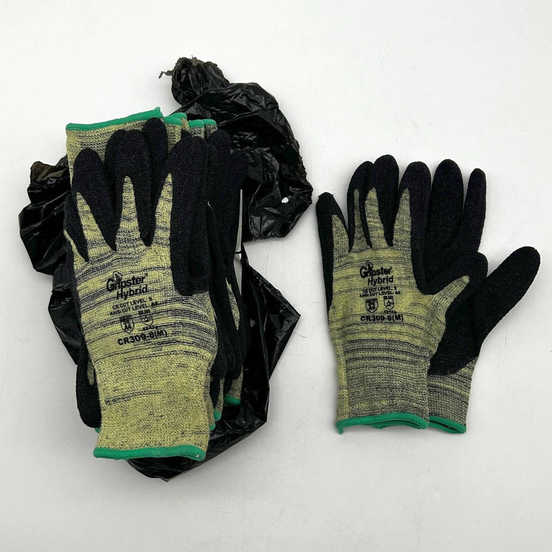 Global Glove CR309 Cut Resistant Glove Sz 8 Medium Gripster Hybrid 10 Pairs 1