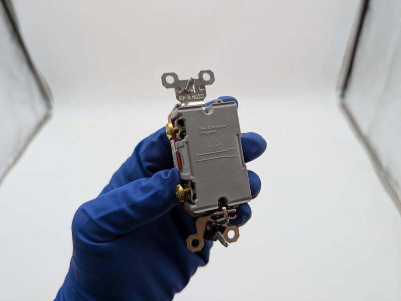 Pass & Seymour PS20AC1-I Single Pole Toggle Switch 20A 120/277V Ivory 2