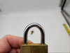 American Lock Padlock 1"L x 0.25"D Shackle A30 Solid Brass 1-3/8" Case USA Made 5