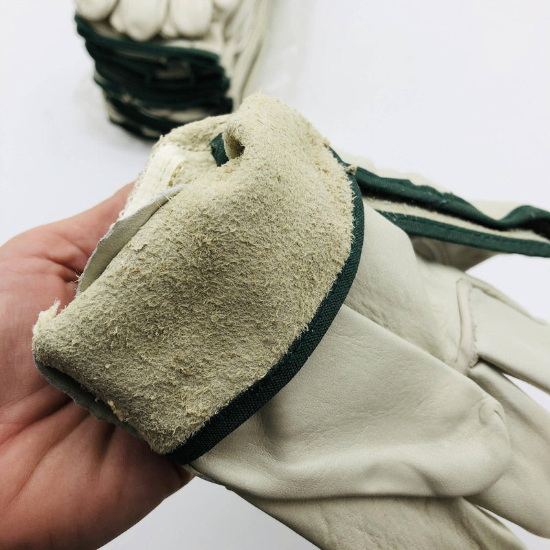 WestChester 990K Leather Drivers Gloves Medium Natural Keystone Thumb 12 Pairs 6