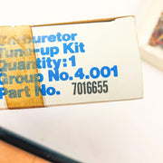 AMC Jeep 7016655 Carburetor Tune Up Repair Rebuild Kit OEM NOS Sealed 11