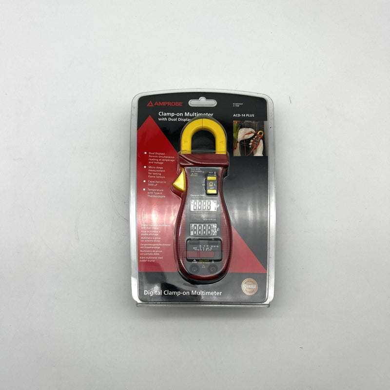Amprobe ACD-14 Plus Multimeter 600A Clamp On w/ Dual Display and Temperature 9