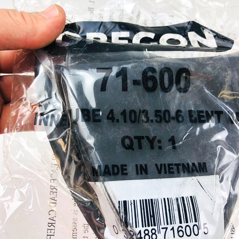 Oregon 71-600 Inner Tube for Tire Innertube 4.10/3.50-6 Bent Valve New NOS