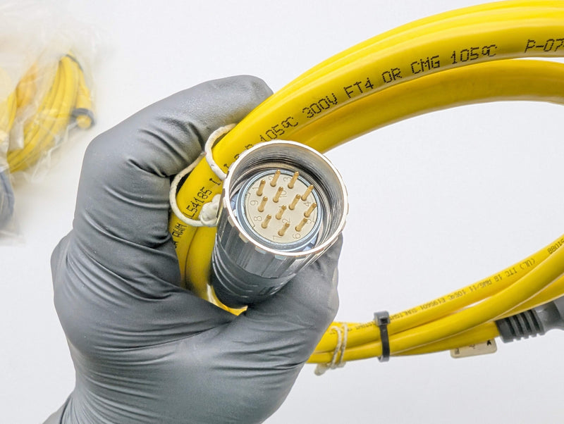 Turck CSM CKM 12-11-2 Actuator & Sensor Cable 12 Pin M to 12 Pin F 2 Meter
