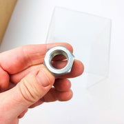 Solo 14-01-072 Locknut 5/8-18 OEM New Old Stock NOS Clear Zinc 7