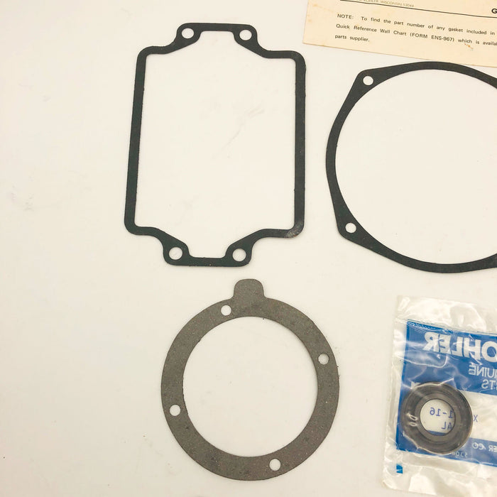 Kohler 4675501 Gasket Overhaul Kit Incomplete OEM NOS Superseded to 46-755-01-S 6