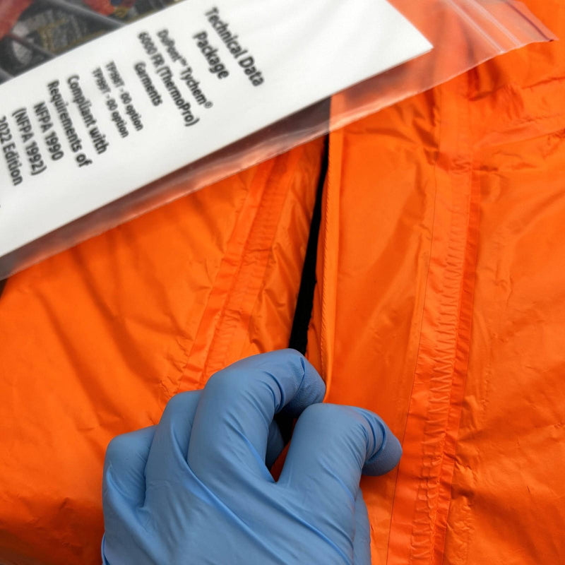 Dupont TyChem 6000FR Coverall ThermoPro Sz Small Orange TP198TORSM000200 4