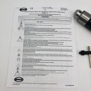 Sioux SDR10P25R4RR Pistol Grip Drill Air 1HP Rapid Reverse 2500RPM 1/2 Chuck 3