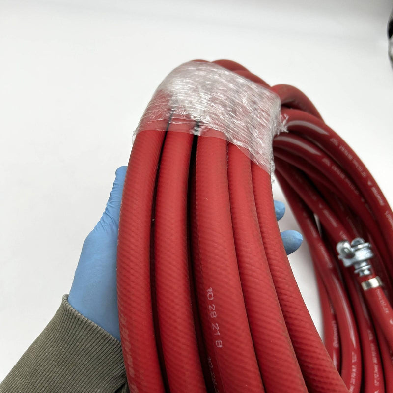 Continental Frontier 137051 Air Hose 1/2in x 50ft w/ Dixon AM1 Fitting 300 PSI 8