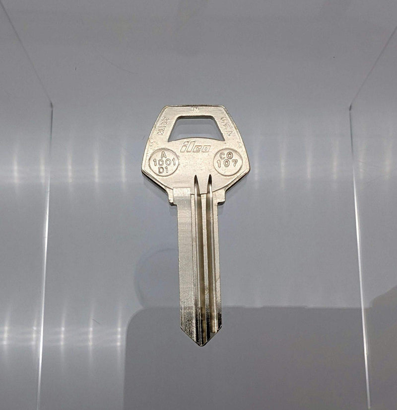 10x Ilco A1001D1 / CO107 Key Blanks for 6 Pin Corbin Russwin Locks Nickel Plated 1