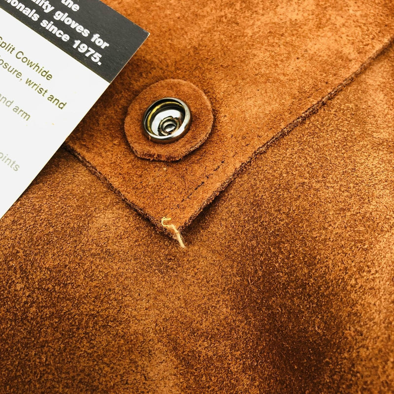 Steiner 9210 Welding Cape Sleeves Without Bib 4XL Premium Side Split Cowhide 11