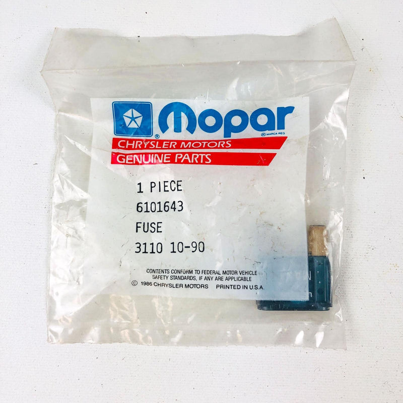 Mopar 06101643 Fuse 60 AMP Blue OEM NOS Sealed 6