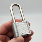 Abus No 41 HB Padlock 2"L x 1/4"D Shackle 1.6"W Body Laminated Steel Keyed Diff 3