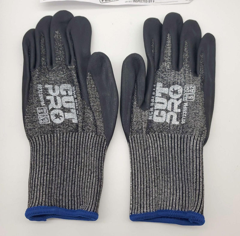 MCR Cut Resistant Work Gloves Nitrile Foam Palm Size Medium 92723NFM 2 Pairs 2