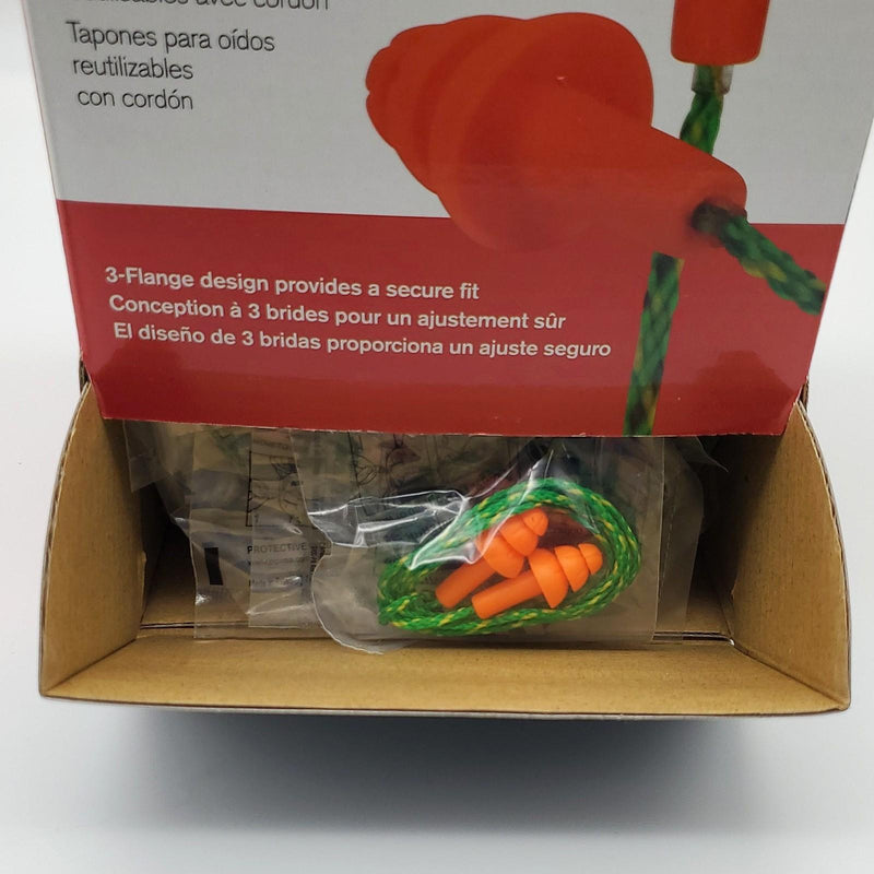 PIP Reusable Ear Plugs Corded 25 NRR 267-HPR310C 100 Pairs 4