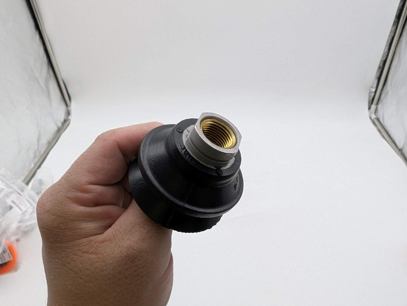 Destaco CPI-20AC-B-60 2" Round Bellows Vacuum Cup 3/8" NPT 60 Durometer 2