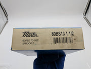 Martin 80BS13 1 1/2 Roller Chain Sprocket 1-1/2" Bore 13 Teeth 1" Pitch 4