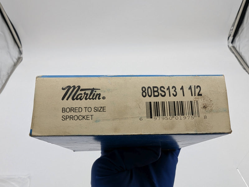 Martin 80BS13 1 1/2 Roller Chain Sprocket 1-1/2" Bore 13 Teeth 1" Pitch 4