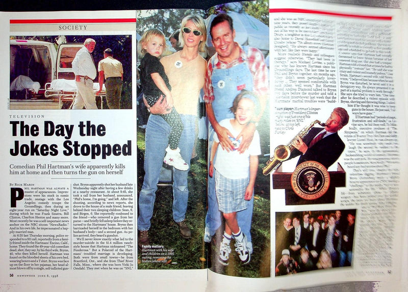 Newsweek Magazine June 8 1998 India Pakistan Nuclear Phil Hartman Comedian Dead 5