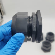 Heyco M3212 Cord Grips PG42 Liquid Tight Straight Thru w/ M9152 Nut Pack of 5 6