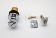 Kwikset Privacy Door Knob Lock Satin Bronze Bright Chrome Bel Air 2-3/8" BS 300B 1