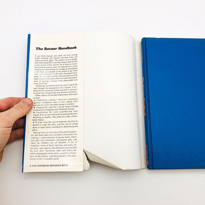 The Bazaar Handbook Jackie Vermeer Hardcover 1980 1st Edition/Print Crafts 7